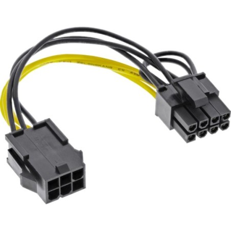 Adaptateur électrique interne, 6 broches - 8 broches pour cartes graphique PCIe (PCI-Express)