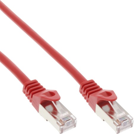 Câble patch, S-FTP, Cat.5e, rouge, 25m, InLine®