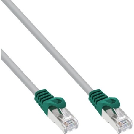 Crossover Câble patch, InLine®, FTP, Cat.5e, gris, 10m