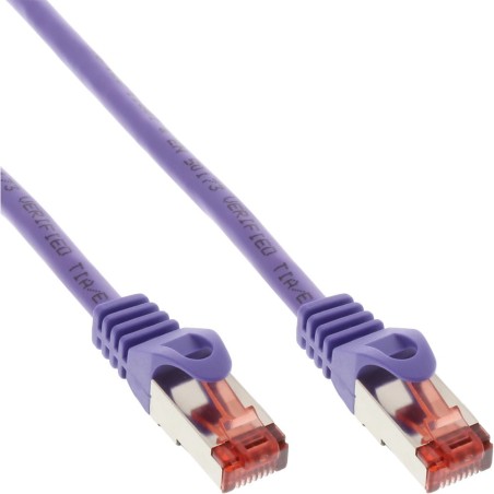 Câble patch, S-STP/PIMF, Cat.6, pourpre, 25m, InLine®