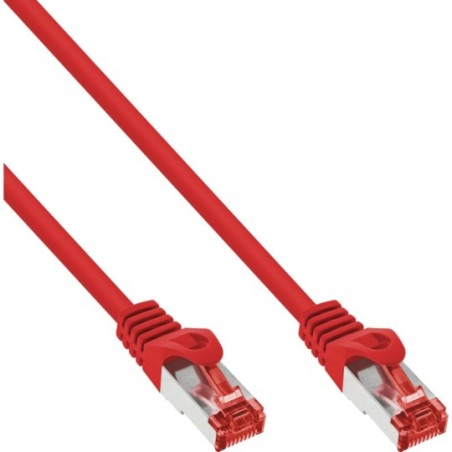 Câble patch, S-STP/PIMF, Cat.6, rouge, 25m, InLine®