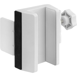 23197W - Pince de pied de table InLine® pour multiprise, borne à vis, blanc