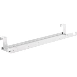 23198W - Gestion des câbles/étagère InLine® pour montage sous table, blanc