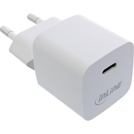 31501C - Chargeur d'alimentation USB InLine® simple USB-C, 33W, blanc