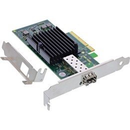 51130A - Carte réseau InLine® 10 Gigabit, 1x SFP, PCIe x8, avec support de logement à profil bas
