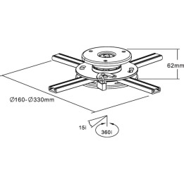 81625 - LWL câble duplex, InLine®, ST/ST 62,5/125µm, 25m