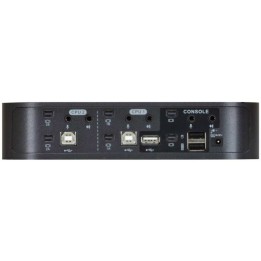 31705I - InLine® Micro-USB 2.0 Kabel, USB-A Stecker an Micro-B Stecker, schwarz/Alu, flexibel, 0,5m