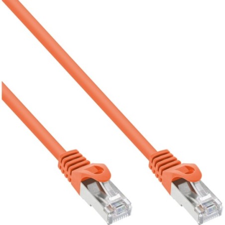 Câble patch, S-FTP, Cat.5e, orange, 0,25m, InLine®