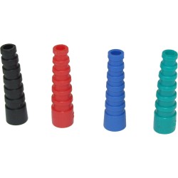 BNC-Faltschutzhülse schwarz