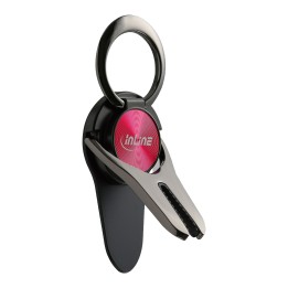 55266R - InLine® Smartphone 3in1 Smartclip, rouge