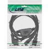 16653 - Câble secteur Y InLine®, 1x contact de protection ST vers 2x appareils froids ST, 1,8m