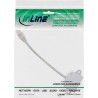 InLine? Cat.5e T-Adapter (Port-Doppler), RJ45 Stecker an 2x RJ45 Buchse 0,15m