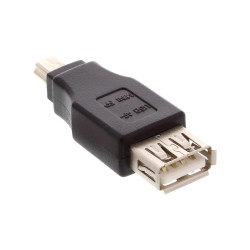 InLine? USB 2.0 Adapter, Buchse A auf Mini-5pol Stecker