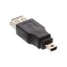 InLine? USB 2.0 Adapter, Buchse A auf Mini-5pol Stecker
