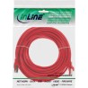 71500R - Câble patch InLine®, F/UTP, Cat.5e, rouge, 10 m 71500R - Câble patch InLine®, F/UTP, Cat.5e, rouge, 10 m