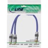 89924P - Câble en Y RCA InLine®, PREMIUM, 1x fiche RCA vers 2x prise RCA, 0,25m