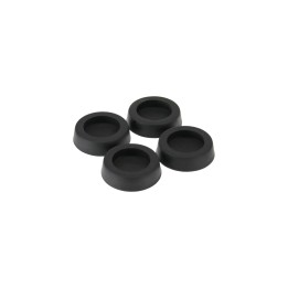 InLine? Gummi-F??e, f?r PC Geh?use, 4er Pack, schwarz