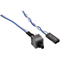 InLine? Strom Reset-Taster, mit Kabel, 0,3m