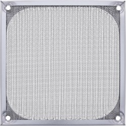 33370A - Grille de ventilateur InLine®, filtre en aluminium, 120x120mm