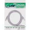 71450 - Câble patch InLine®, U/UTP, Cat.5e, gris, 0,5 m 71450 - Câble patch InLine®, U/UTP, Cat.5e, gris, 0,5 m