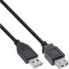 InLine? USB 2.0 Verl?ngerung, Stecker / Buchse, Typ A, schwarz, 3m InLine? USB 2.0 Verl?ngerung, Stecker / Buchse, Typ A, schwarz, 3m