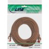 76407K - Câble patch InLine®, S/FTP (PiMf), Cat.6, 250 MHz, PVC, cuivre, marron, 7,5 m 76407K - Câble patch InLine®, S/FTP (PiMf), Cat.6, 250 MHz, PVC, cuivre, marron, 7,5 m