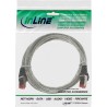 76403T - Câble patch InLine®, S/FTP (PiMf), Cat.6, 250 MHz, PVC, cuivre, transparent, 3 m 76403T - Câble patch InLine®, S/FTP (PiMf), Cat.6, 250 MHz, PVC, cuivre, transparent, 3 m