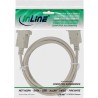 12224L - Câble null modem InLine®, prise / prise 9 broches, clipsé, 3m 12224L - Câble null modem InLine®, prise / prise 9 broches, clipsé, 3m