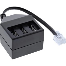 69942A - Câble adaptateur InLine® TAE, fiche RJ11 (6P4C) vers prise TAE NFN