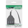 InLine? TAE Adapterkabel, RJ11 (6P4C) Stecker auf TAE NFN Buchse