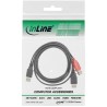 34510Z - Câble de connexion InLine® USB 2.0 Y, 2x fiche A vers prise A, 0,2 m 34510Z - Câble de connexion InLine® USB 2.0 Y, 2x fiche A vers prise A, 0,2 m