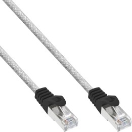 72514T - Câble patch InLine®, SF/UTP, Cat.5e, transparent, 1,5 m