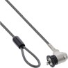 InLine? Notebook Sicherheitsschloss, mit Schl?ssel, 4,4mm x 2m