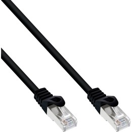 InLine? Patchkabel, F/UTP, Cat.5e, schwarz, 1,5m