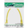 71533Y - Câble patch InLine®, F/UTP, Cat.5e, jaune, 0,3 m 71533Y - Câble patch InLine®, F/UTP, Cat.5e, jaune, 0,3 m
