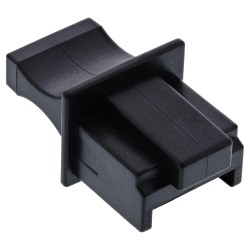 InLine? Staubschutz, f?r RJ45 Buchse schwarz 10er Blister