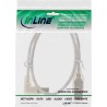 InLine? USB 2.0 Kabel, A an B links abgewinkelt, transparent, 3m InLine? USB 2.0 Kabel, A an B links abgewinkelt, transparent, 3m