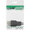 31604 - Adaptateur InLine® Micro-USB, fiche Micro-B vers prise USB A