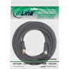 InLine? Antennenkabel Premium, 2x geschirmt, mit Filter, 85dB, schwarz, 0,5m InLine? Antennenkabel Premium, 2x geschirmt, mit Filter, 85dB, schwarz, 0,5m