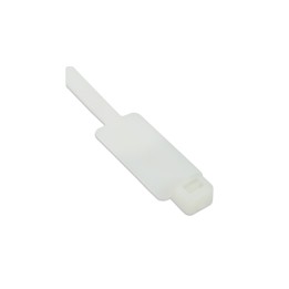 InLine? Kabelbinder mit Markierfeld, L?nge 200mm, Breite 4,8mm, 100 St., natur