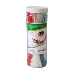 InLine? Kabelbinder-Set, 300 St?ck