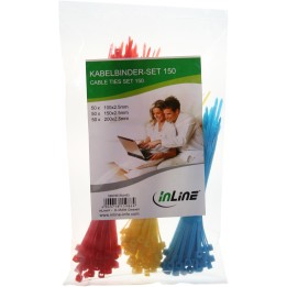 InLine? Kabelbinder-Set, 150 St?ck