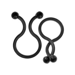 InLine? Kabelbinder Twist 3,5-5mm, schwarz, 10 St?ck
