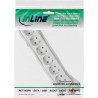 16465W - Multiprise InLine®, contact de protection 6 voies, blanc, 5m