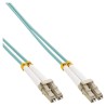 88545O - Câble duplex à fibre optique InLine®, LC/LC, 50/125µm, OM3, 15m