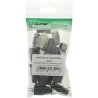 10er Pack InLine? Crimpst. RJ45 gesch., mit Knickschutz & Einf?delhilfe, grau