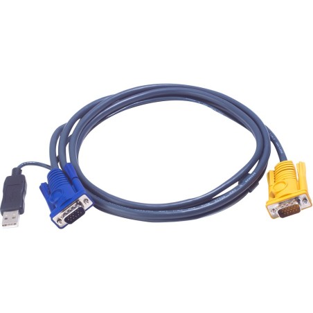 KVM Jeu de câbles, ATEN USB, 2L-5202UP, longueur 1,8m