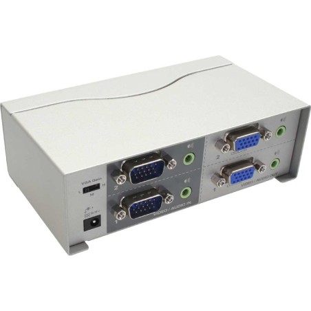 Commutateur écran ATEN VS0202, Matrix 2-in 2-out, avec Audio
