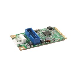 InLine? Mini-PCIe Karte, 2x USB 3.2 Gen.1