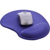 55453B - Tapis de souris InLine®, avec repose-poignet en gel, 230x205x20mm, bleu